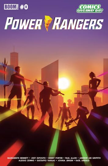 Power Rangers #0 Cover