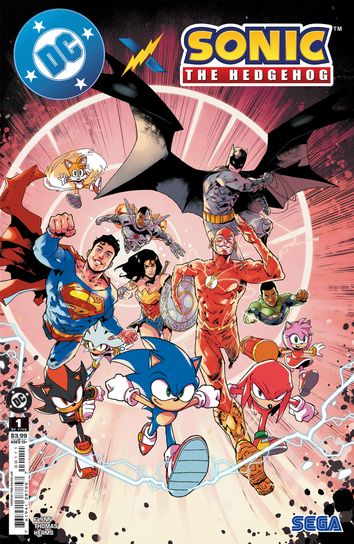 DC X Sonic #1 Special Edition Cover