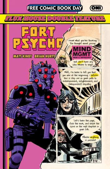 Mind MGMT/Fort Psycho Special Cover