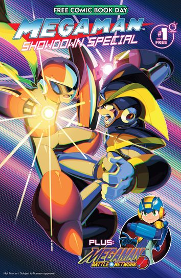Mega Man Showdown Special #1 Cover